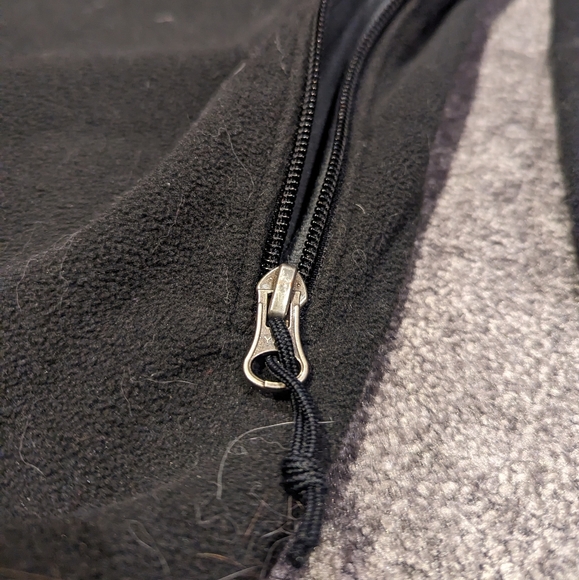 Vintage The North Face black zip up fleece - Picture 5 of 6